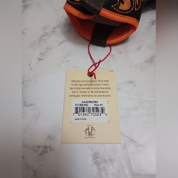 Ariat Lil Stompers Baby Boots - Picture 9 of 11